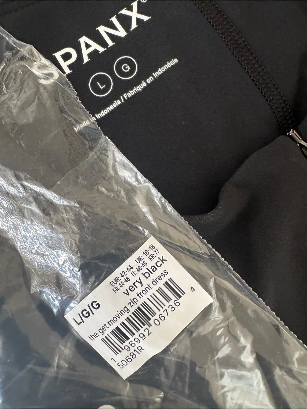 SPANX‎ SHAPE™ GET MOVING ZIP FRONT DRESS